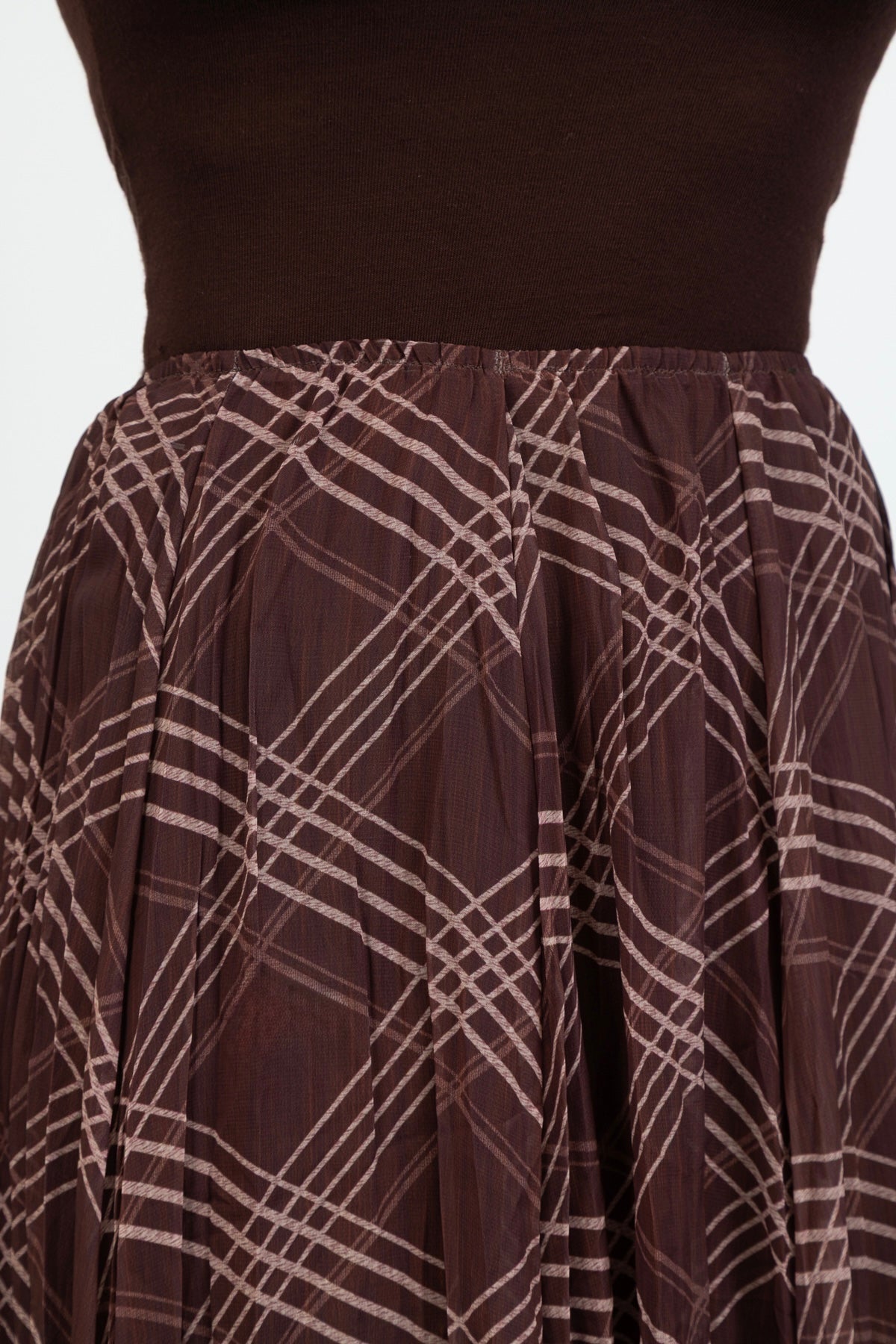 Kahverengi Uzun Etek