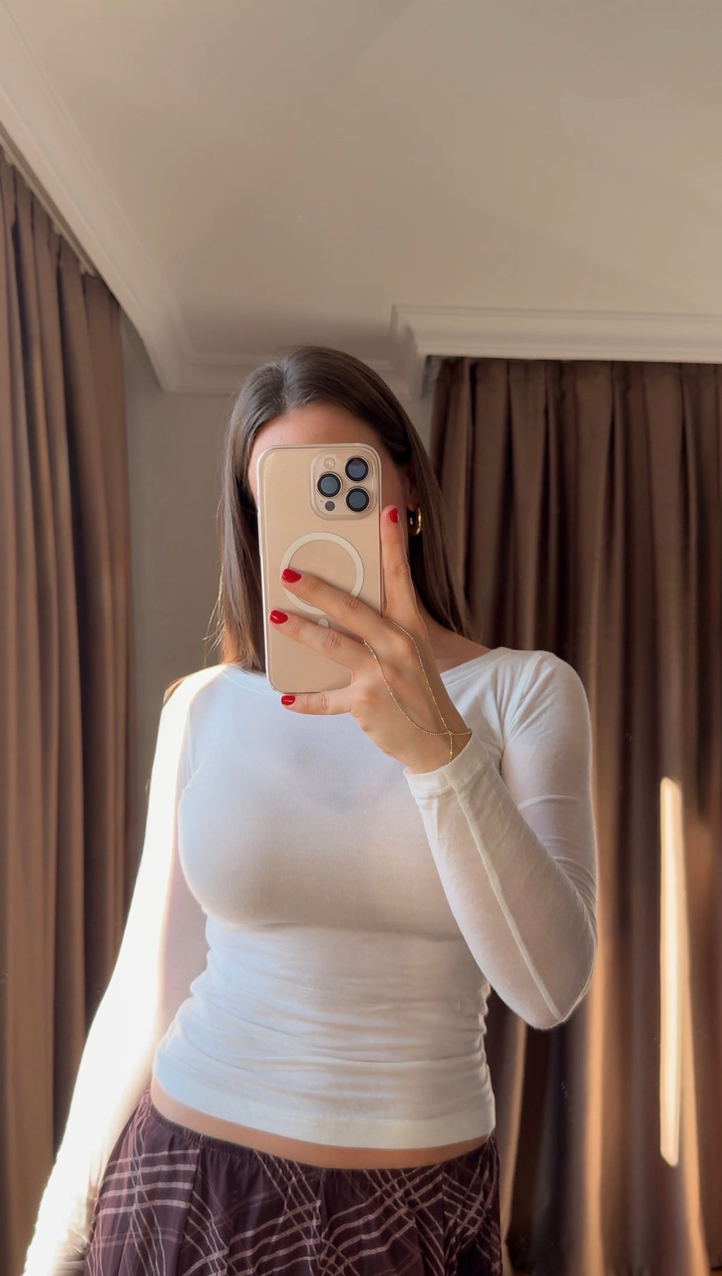 Beyaz Transparan Body