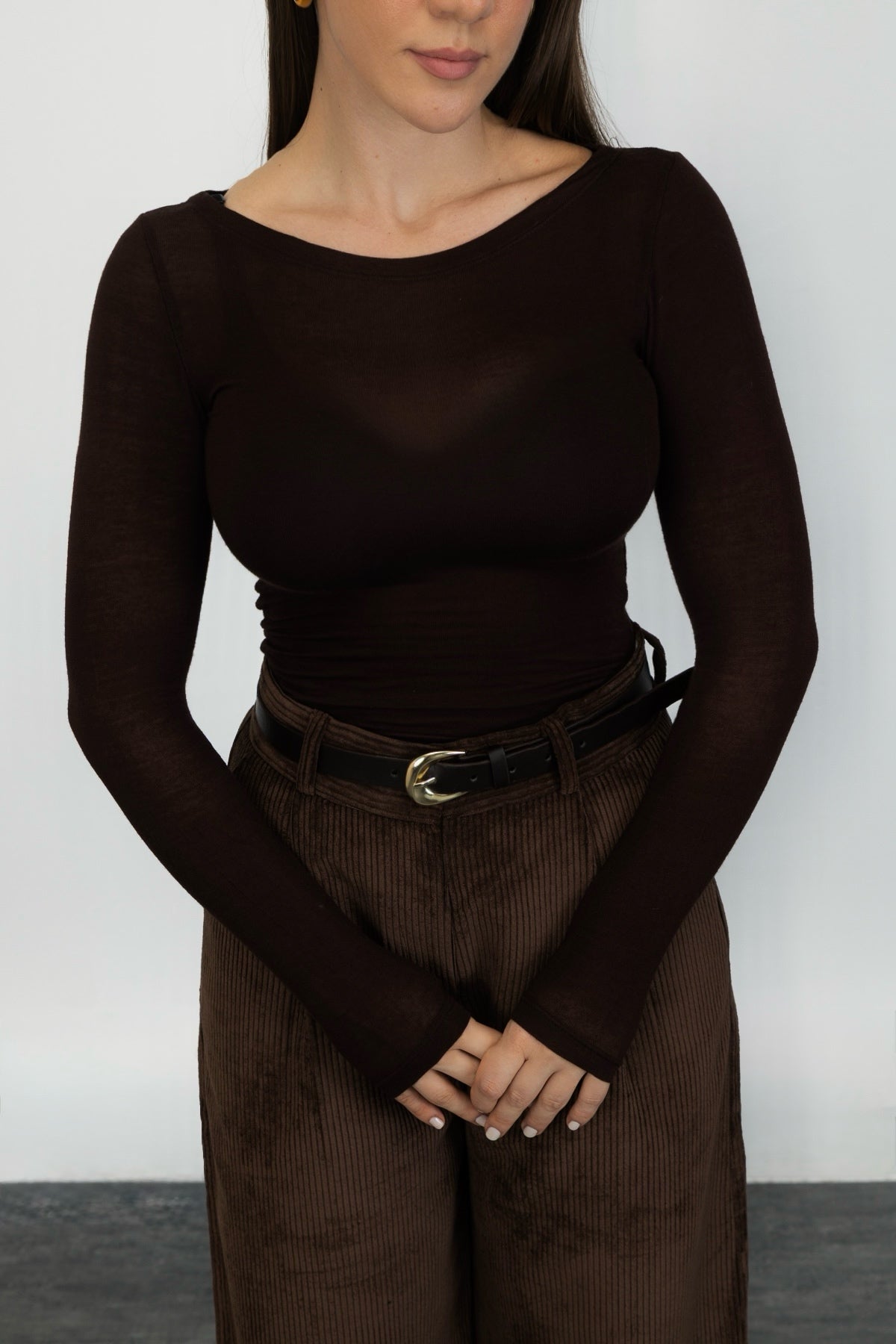 Kahverengi Transparan Body