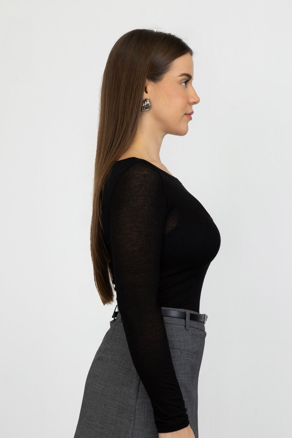 Siyah Transparan Body